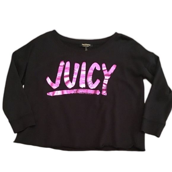 Juicy Couture  Cropped Sweatshirt - Picture 1 of 4